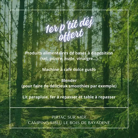 Campsite Mobil Detente Boisee